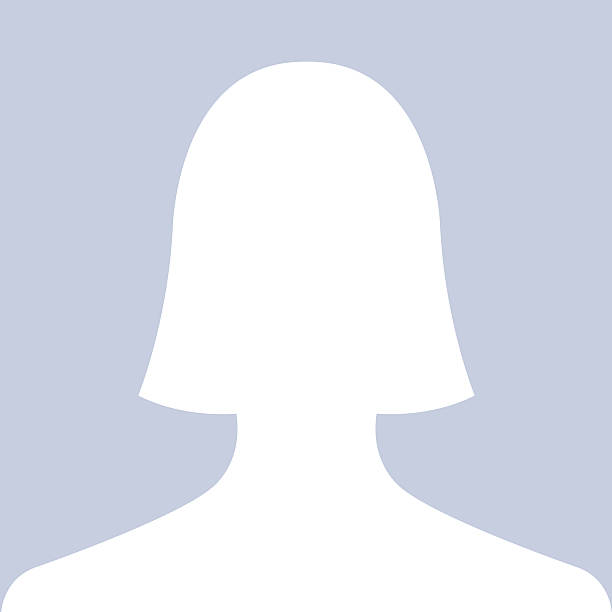 Female portrait icon as avatar or profile picture